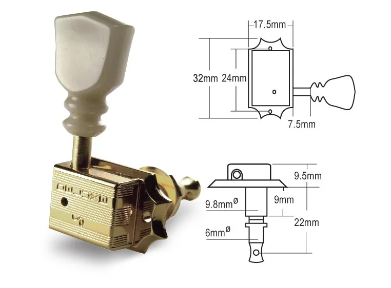 Schaller G-Series Keystone Nickel 